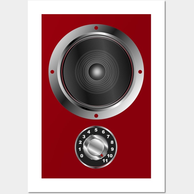 Spinal Tap Speaker Wall Art by geodesyn